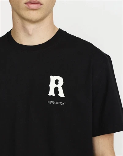 Revolution - Printed T-Shirt - Black